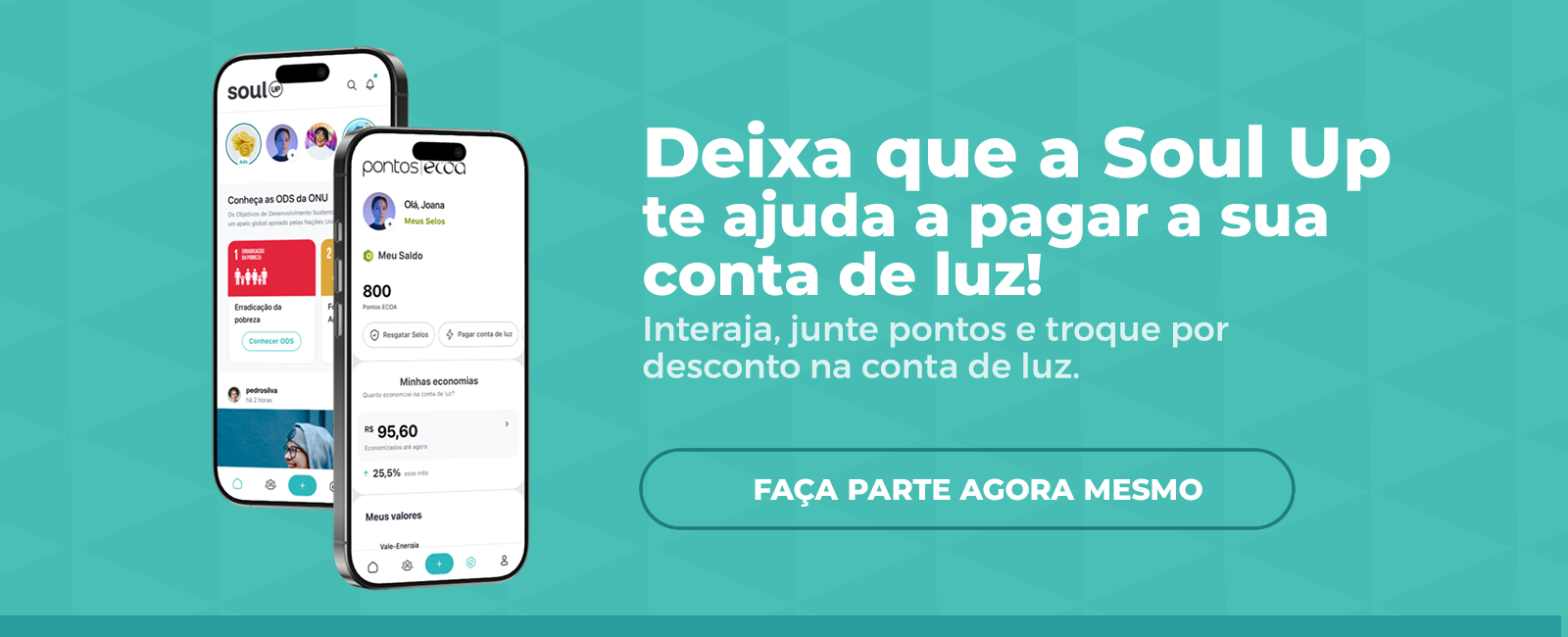 Soul Up Transforme seu tempo em descontos e recompensas Soul Up Transforme seu tempo em descontos e recompensas